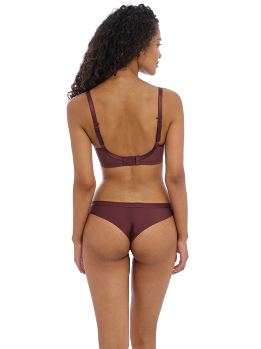 Бюстгальтер с твердой чашкой Freya Tailored Moulded Plunge (Dark Cherry)