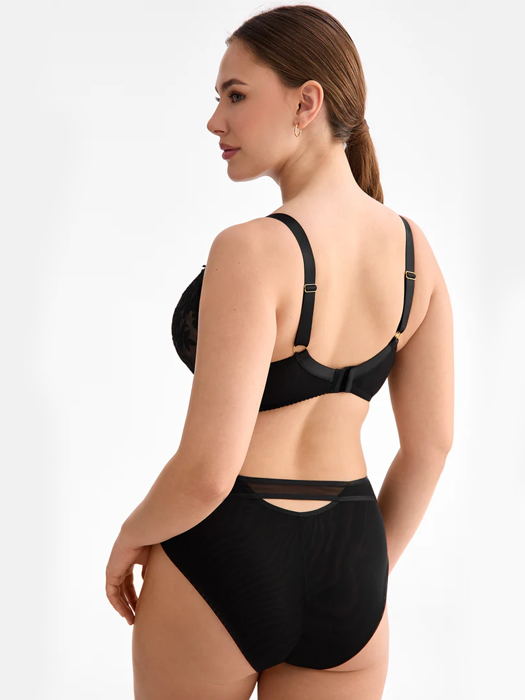 Трусы высокие Ewa Bien Fiora C125 (Black)
