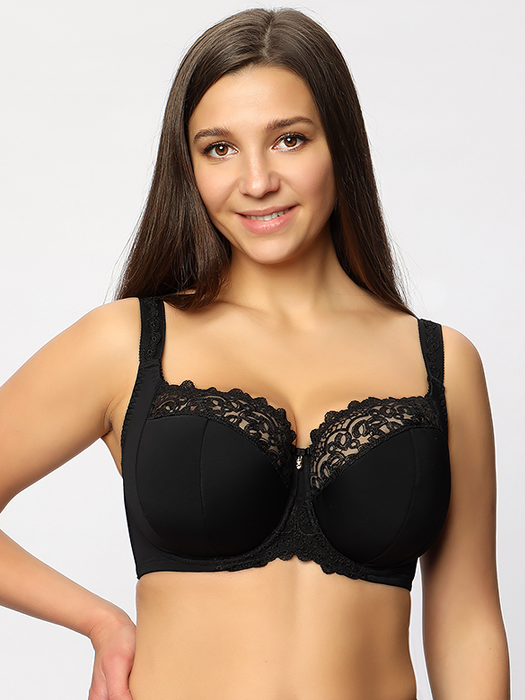 Бюстгальтер Kris Line Betty Semi Soft Side Support (Чёрный) – фото 2