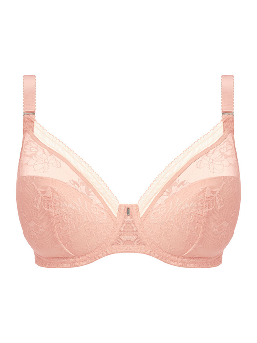 Бюстгальтер с плотной чашкой Fantasie Fusion Lace Plunge (Blush)
