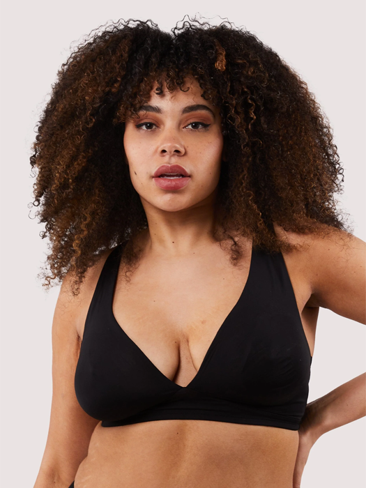 Бюстгальтер Second Skin Recycled Triangle Bra (Black)