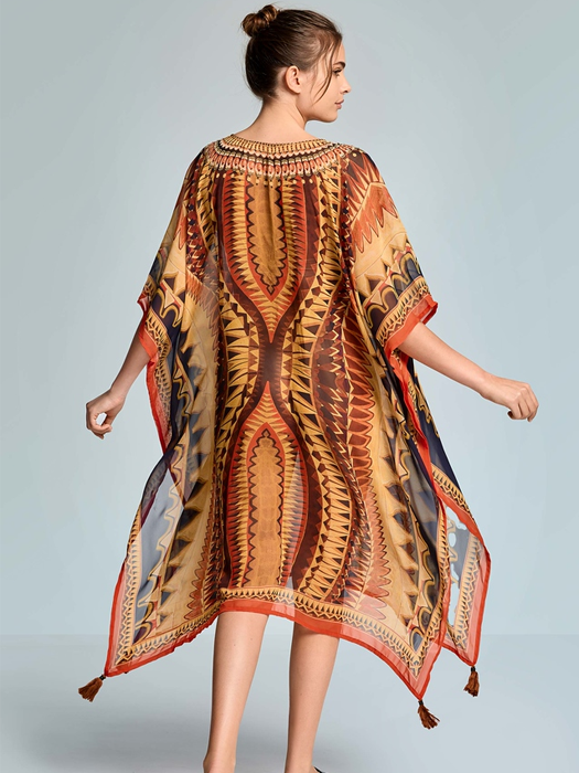 Платье Туника Iconique Fuego Poncho Irma (Разноцветный) – фото 2