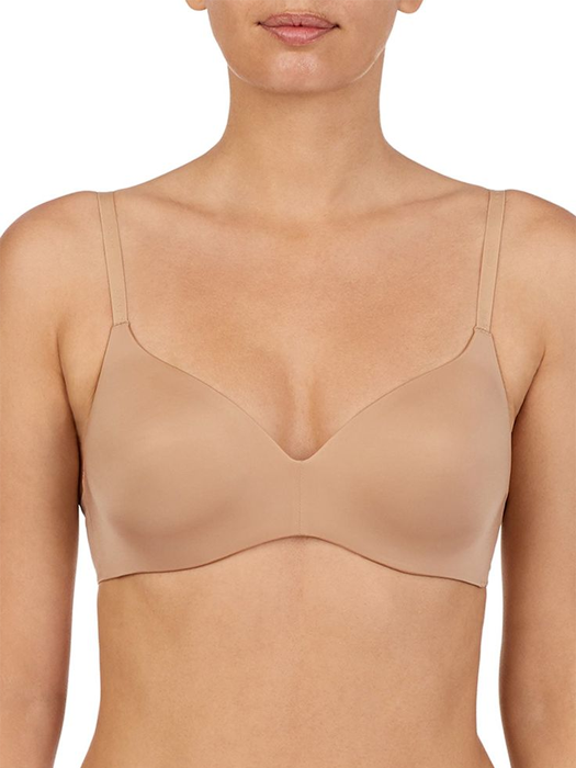 Бюстгальтер с плотной чашкой DKNY Litewear Wirefree 4047 (Бежевый) – фото 1
