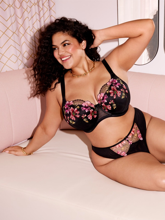 Бюстгальтер с полумягкой чашкой Elomi Teagan Padded Half Cup (Rainbow)