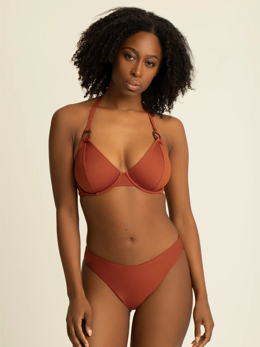 Верх купальника Tuscany Underwired Halter Bikini Top (Cinnamon)