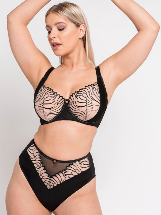 Бюстгальтер Fallen Angel Balcony Bra (Black)