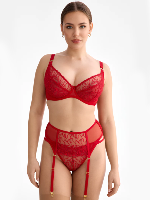 Пояс для чулок Ewa Bien Harper C603 (Red)
