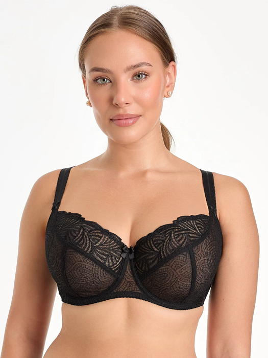Бюстгальтер с мягкой чашкой Ewa Bien Rina B161 (Black)