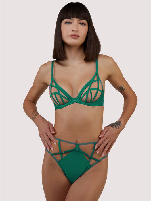 Трусы высокие Playful Promises Ramona (Green)