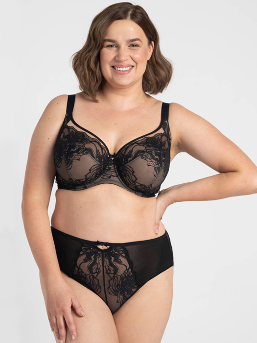 Бюстгальтер с мягкой чашкой Samanta Mystery A910 (Black)