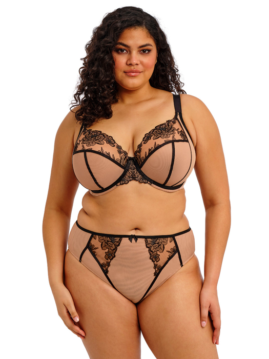 Бюстгальтер с мягкой чашкой Elomi Teagan Plunge (Cafe Au Lait)