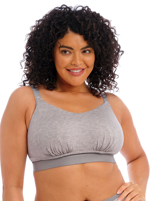 Бралетт без косточек Elomi Downtime Bralette (Серый) – фото 2