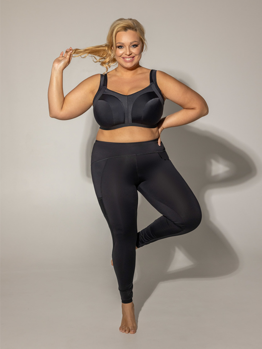 Спортивные легинсы Kris Line Active (Черный) – фото 1