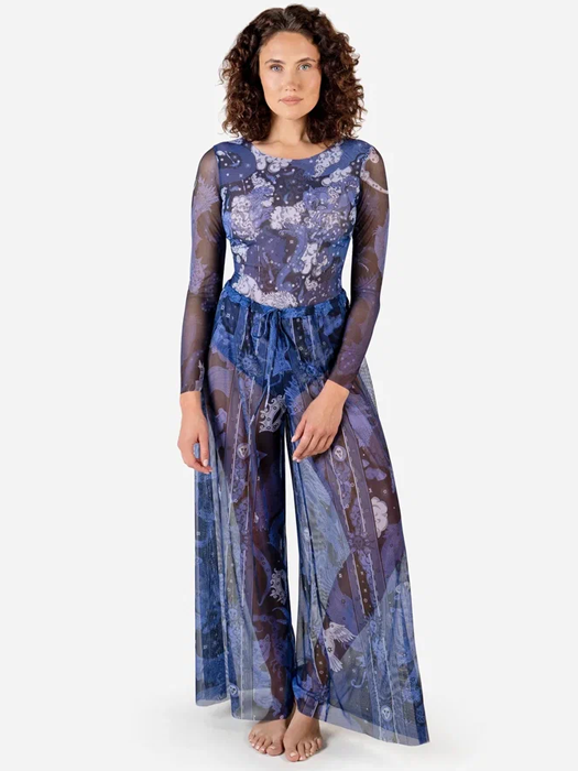 Брюки Rodasoleil "Черничные ночи"