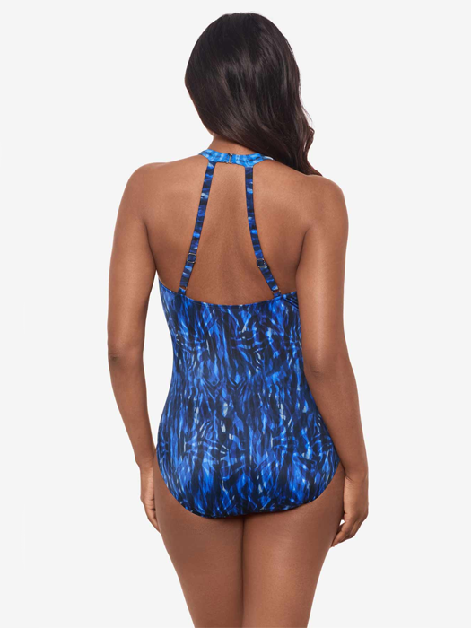 Слитный купальник Miraclesuit Wrapsody in Paka Mayan (Blue/Black)