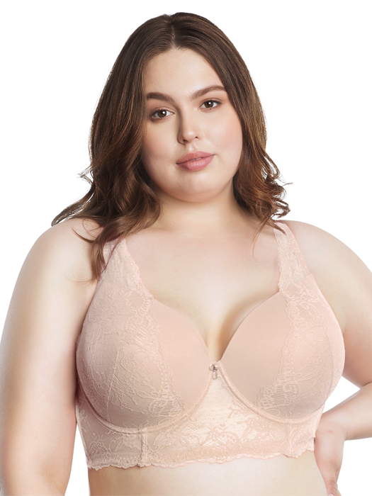 Полукорсет с твердой чашкой Parfait Sandrine (Cameo Rose)