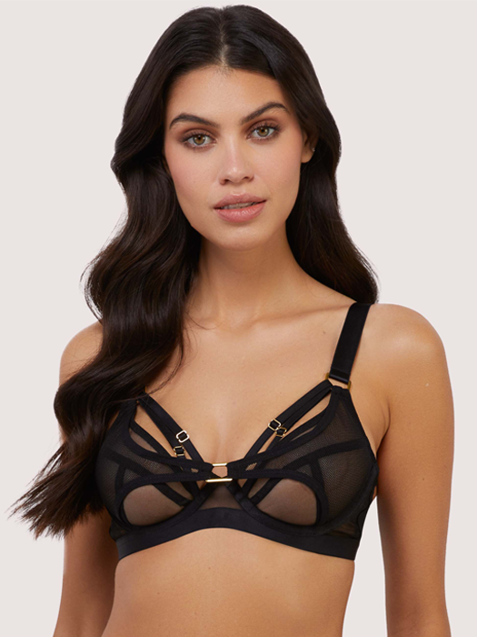 Бюстгальтер с мягкой чашкой Playful Promises Holland (Black)