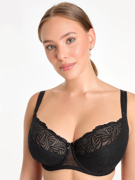 Бюстгальтер Ewa Bien Rina B150 Semi Soft (Черный) – фото 1