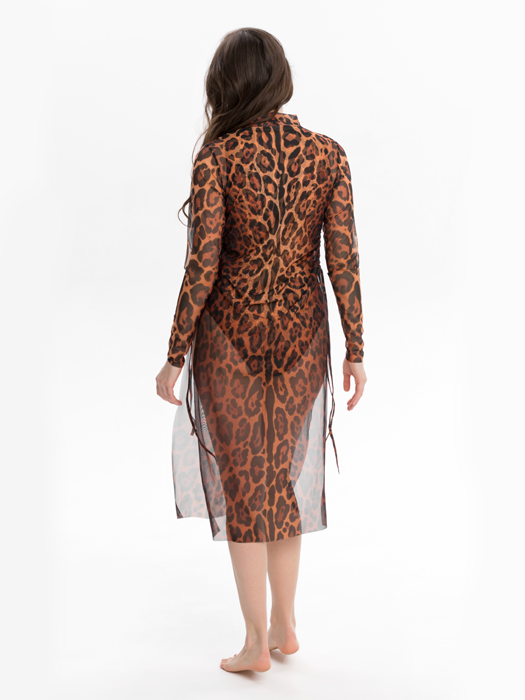 Платье Туника Rodasoleil "Леопард 25"