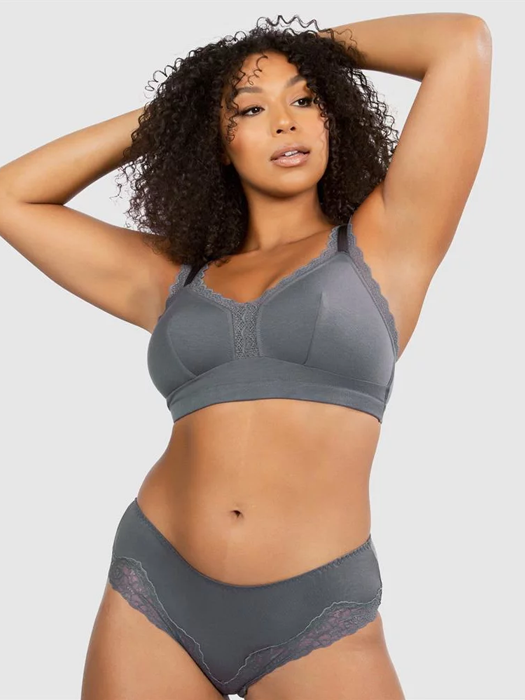 Бюстгальтер без косточек Parfait Dalis Bralette (Charcoal)