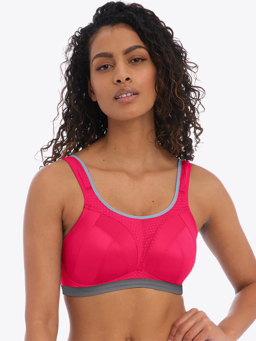 Спортивный бюстгальтер без косточек Freya Active Dynamic (Розовый) – фото 1