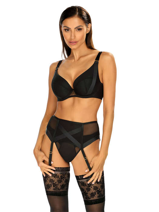 Бюстгальтер Push Up Ewa Bien Pryma B215 (Черный) – фото 1