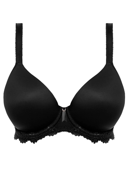 Бюстгальтер с твердой чашкой Freya Expression Demi Plunge (Black)