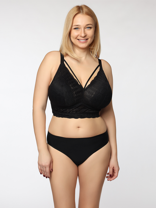 Бюстгальтер без косточек Parfait Mia Lace (Black)