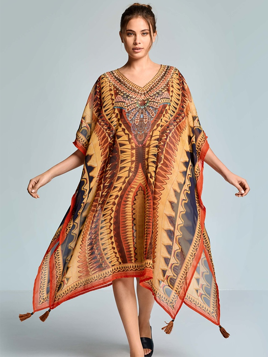 Платье Туника Iconique Fuego Poncho Irma (Разноцветный) – фото 1