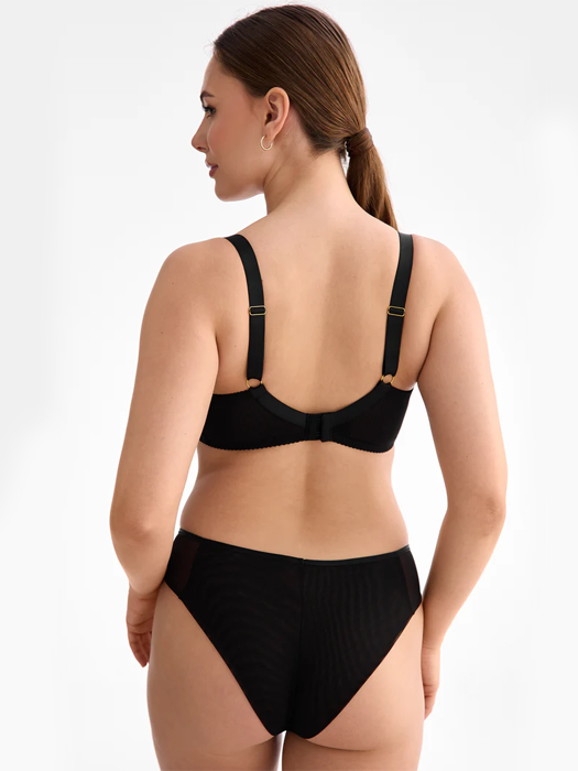 Трусы бразильяно Ewa Bien Fiora C322 (Black)