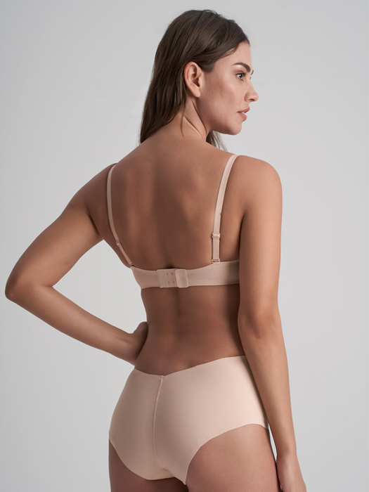 Бюстгальтер BYE BRA Deep Plunge Strapless Bra (Beige)