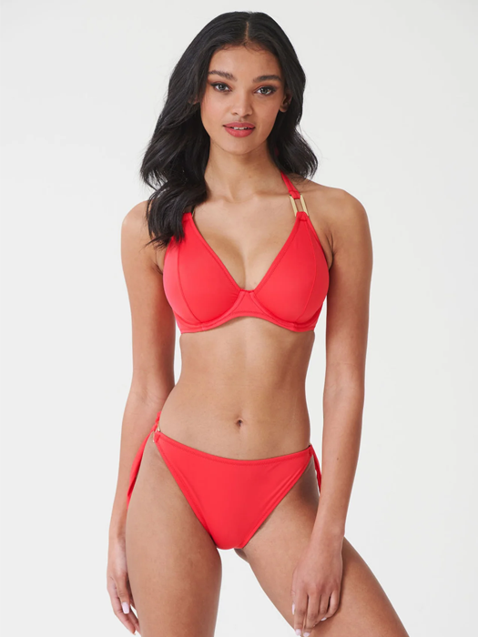 Верх купальника Miss Mandalay Boudoir Beach (Hibiscus Red)