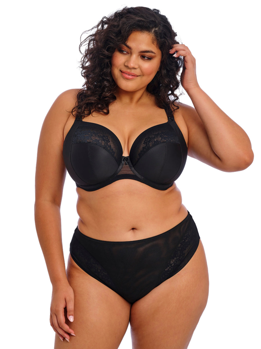 Бюстгальтер с мягкой чашкой Elomi Nerina Stretch Plunge (Black)