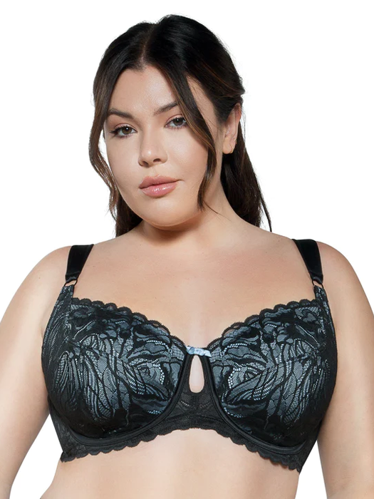 Бюстгальтер с мягкой чашкой Parfait Charlotte Lace (Black Onyx)