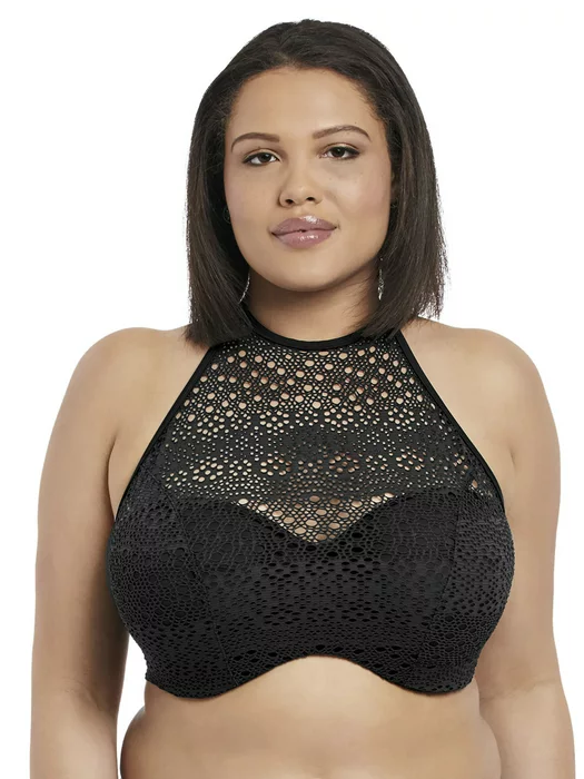 Верх купальника Elomi Indie High Neck (Black)