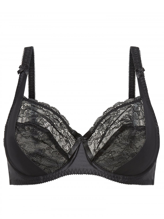 Бюстгальтер Miss Mandalay Amelie Balconette Bra (Black)