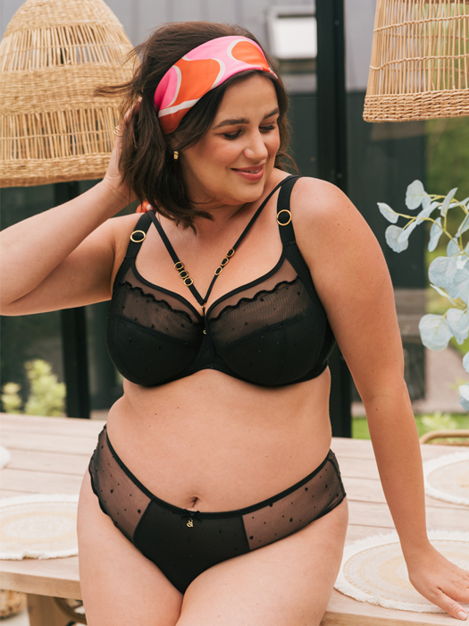 Бюстгальтер с мягкой чашкой Samanta Melania A910 (Black)