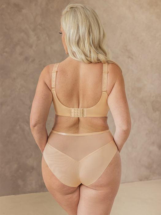Бюстгальтер без косточек Kris Line Nel Soft Full Cup (Бежевый) – фото 2
