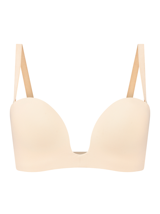 Бюстгальтер BYE BRA Deep Plunge Strapless Bra (Beige)