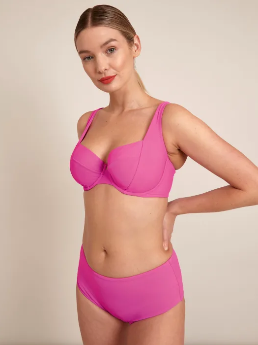 Верх купальника Miss Mandalay Dune Balconette (Vivid Pink)