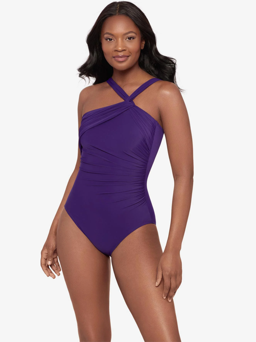 Слитный купальник Miraclesuit Europa (Mulberry)