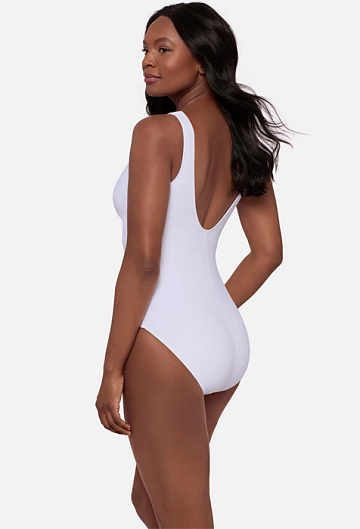 Слитный купальник Miraclesuit Swizzle (White)