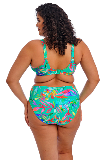 Низ купальника Elomi Toyama Tides Mid Rise Bikini (Разноцветный) – фото 3