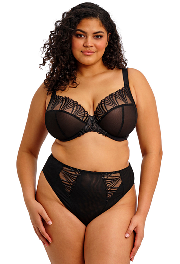 Бюстгальтер с мягкой чашкой Elomi Reja Plunge (Black)