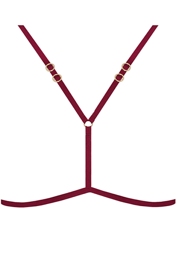 Портупея Samanta Melania V100 (Burgundy)