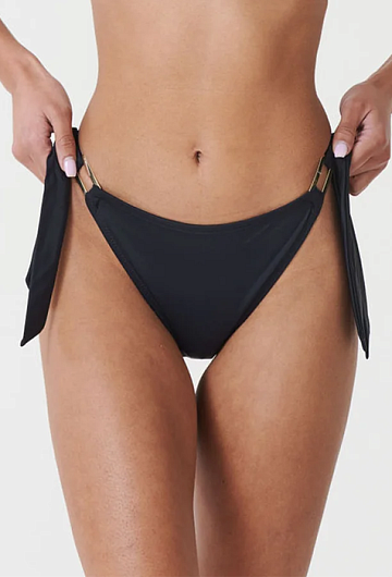 Низ купальника с завязками Miss Mandalay Boudoir Beach (Black)