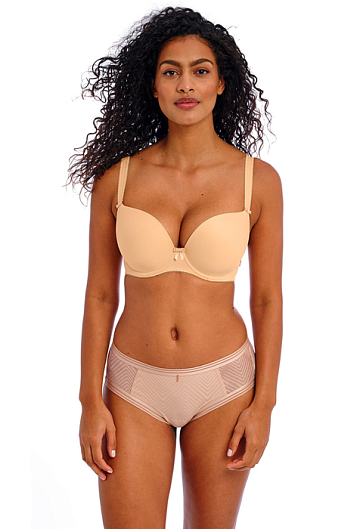 Бюстгальтер с твердой чашкой Freya Deco Moulded Plunge (Nude)