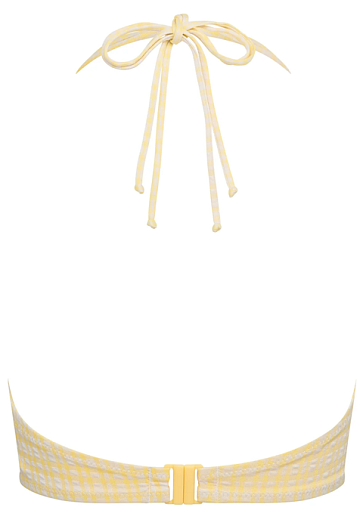 Верх купальника Miss Mandalay Jolie Halter Bikini Top (Yellow)