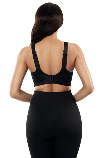Спортивный бюстгальтер без косточек Parfait Active (Черный) – фото 4