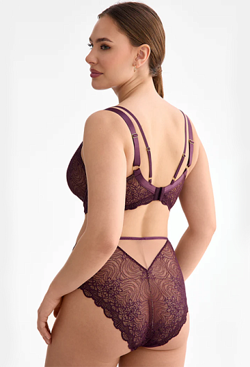 Бюстгальтер с мягкой чашкой Ewa Bien Maribel B161 (Dark Plum)